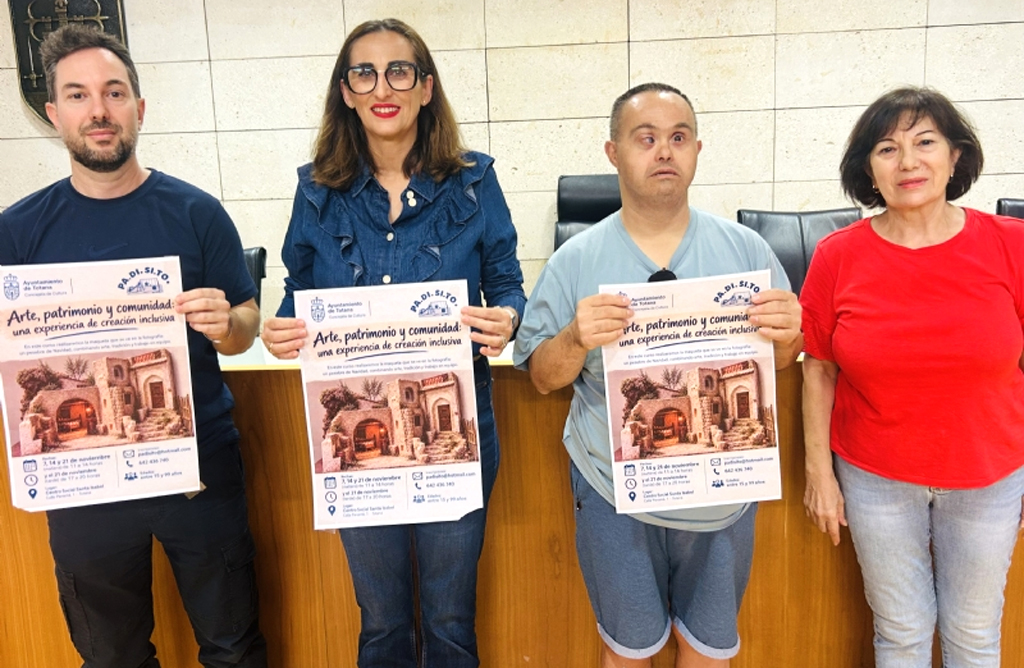 PADISITO desarrollará un proyecto de creación inclusiva en torno a la tradición belenística de Totana